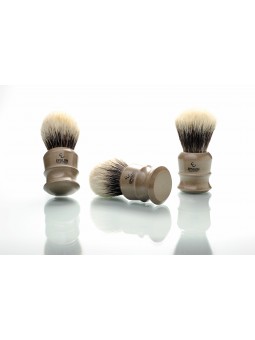 Epsilon Limited Edition Shaving Brush Krion® Two Band Badger Fan Shape