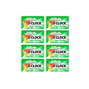 40 DE Blades Gillette 7 o'clock "Super Stainless"