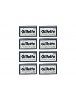 40 Cuchillas de afeitar Doble Filo Gillette Platinum