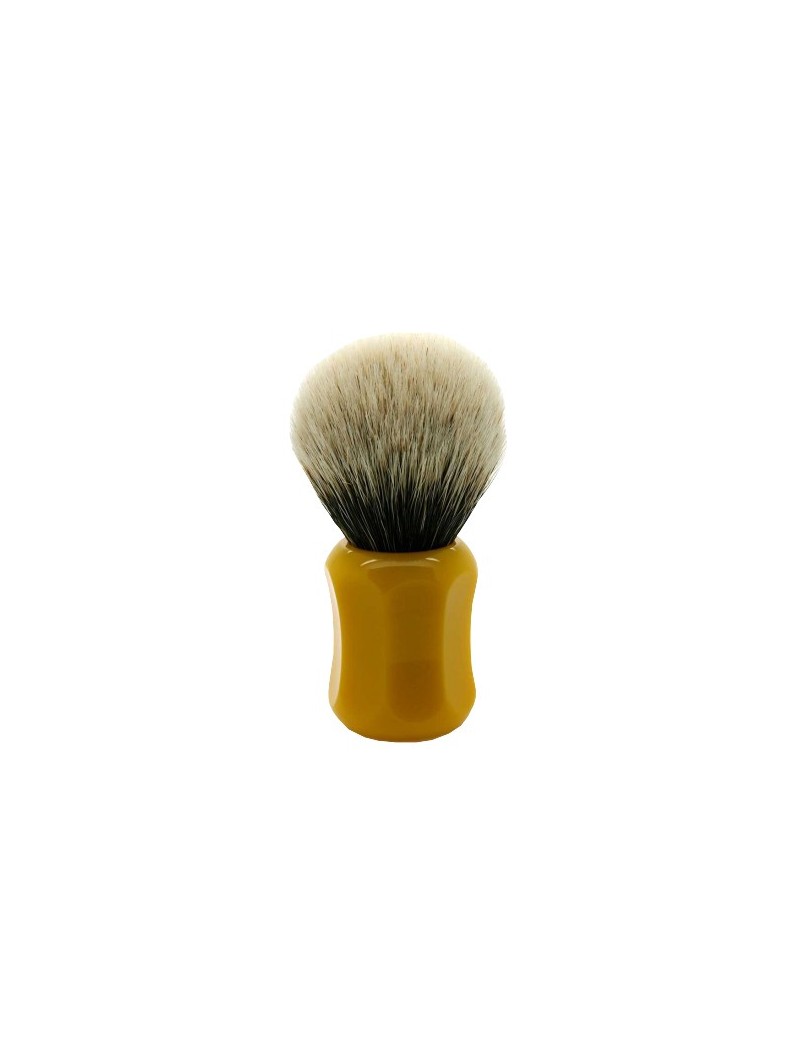Shavemac Shaving Brush Silvertip 2-Band 52mm Butterscotch