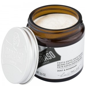 Proraso mint & Rosemary Beard Exfoliating Paste 100ml