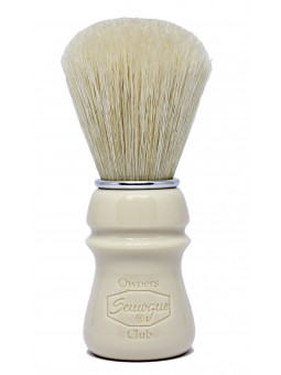 Semogue S.O.C. Boar Bristle Ivory Shaving Brush
