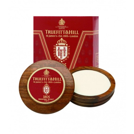 Truefitt & Hill 1805 Shaving Soap & Wooden Bowl 99gr