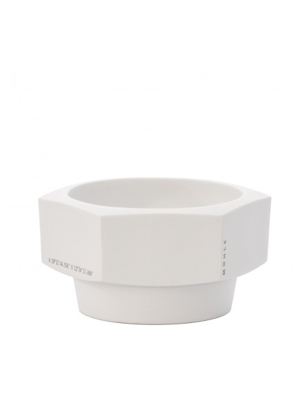 Mühle Shaving  Hexagon Bowl White Porcelain