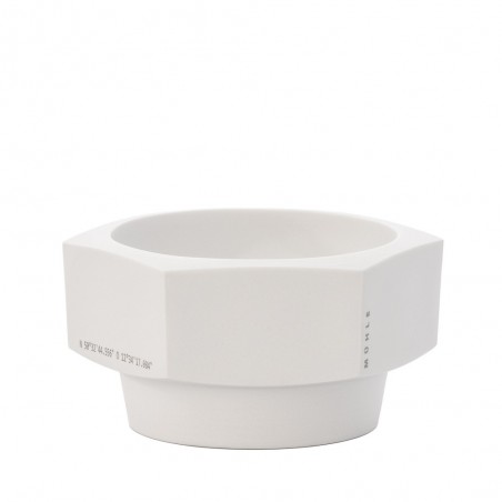 Mühle Shaving  Hexagon Bowl White Porcelain
