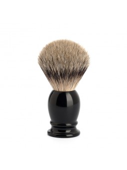 Mühle Shaving Brush Silvertip Badger Resin Black M