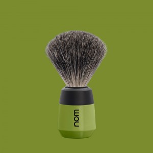 Mühle Nom Max Shaving Brush Black Fibre Olive