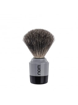 Mühle Nom Marten Shaving Brush Pure Badger Black/Grey