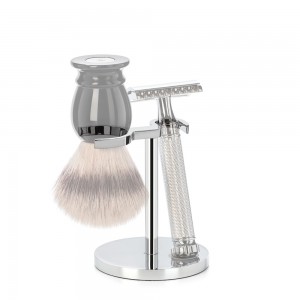Mühle Stand for Shaving Set Chrome Plated