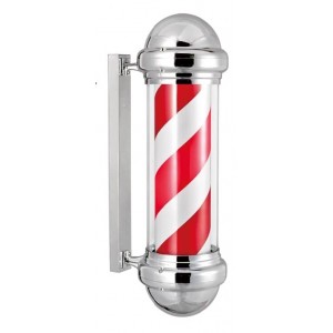 Epsilon Red & White Barber Pole