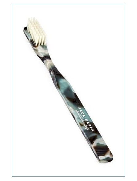 Acca Kappa Havana & Green Medium Bristle Toothbrush Historical Collection