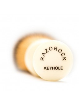 Razorock Plissoft Keyhole Synthetic Shaving Brush 22mm