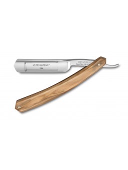 Thiers-Issard 4/8 Straight Razor Le Chatellerault Olivewood