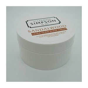 Simpson Sandalwood Ultra-Glide Shave Cream 180ml