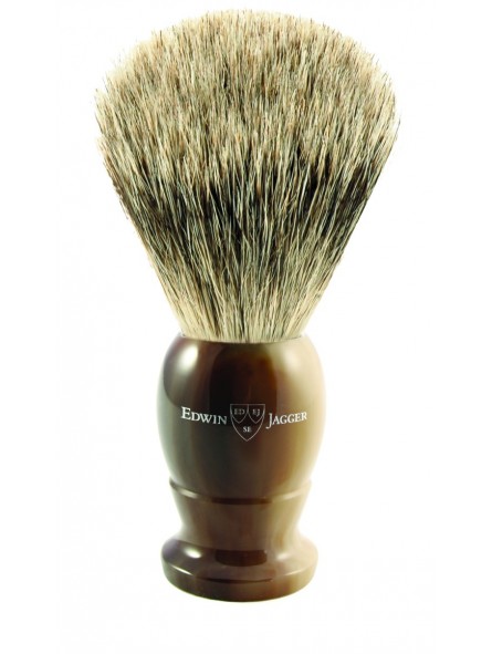Edwin Jagger Best Badger Shaving Brush Horn