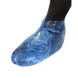 Cubre Zapatos Plástico Azul. Caja 200 Unidades.