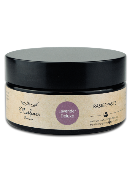 Meißner Tremonia Lavender de Luxe Shaving Cream with Glass Jar 200ml