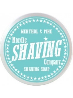Jabón de Afeitar Methol & Pine Nordic Shaving Soaps 80g