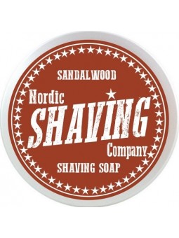 Nordic Shaving Soaps Sandalwood Shaving Soap 80g