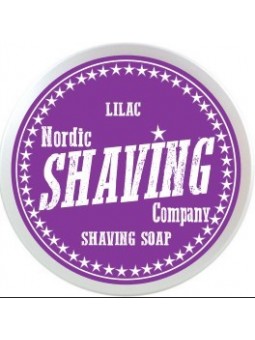 Nordic Shaving Soaps Lilac Shaving Soap 80g