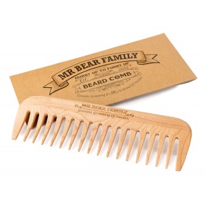 Mr Beard Family Wood Beard Comb