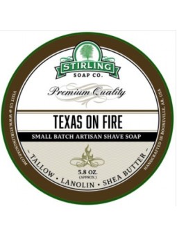 Jabón de Afeitar Texas on Fire Stirling Soap Co 170ml