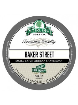 Stirling Soap Co Shaving Soap Baker Street 170ml