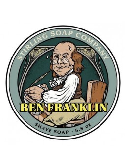 Stirling Soap Co Shaving Soap Ben Franklin 170ml