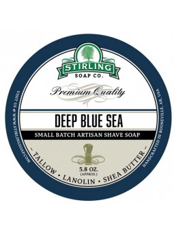 Stirling Soap Co Shaving Soap Deep Blue Sea 170ml