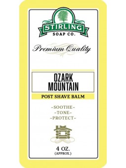 After Shave Bálsamo Ozark Mountain Stirling Soap Co 118ml