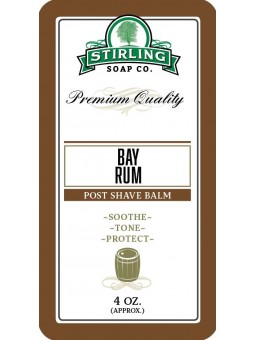 Stirling Soap Co Bay Rum After Shave Balm 118ml