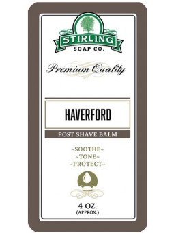 Stirling Soap Co Haverford After Shave Balm 118ml