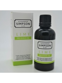 Simpsons Lime Pre Shave Oil 50ml