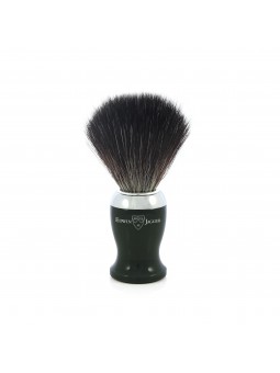 Edwin Jagger Black synthetic fibre Ebony imitation Shaving Brushes