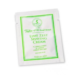 Taylor Of Old Bond Street Lime Zest Shaving Cream Sample 5ml