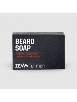 Jabón para Barba con Carbón Activo Zew for Men 85ml