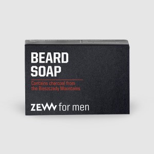 Jabón para Barba con Carbón Activo Zew for Men 85ml