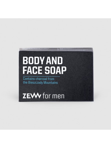 Jabón de Baño y Facial con Carbón Activo Zer for Men 85ml