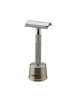 Feather Stainless Safety Razor & Stand