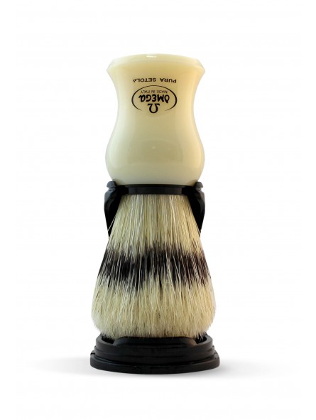 Omega Shaving Boar with Stand