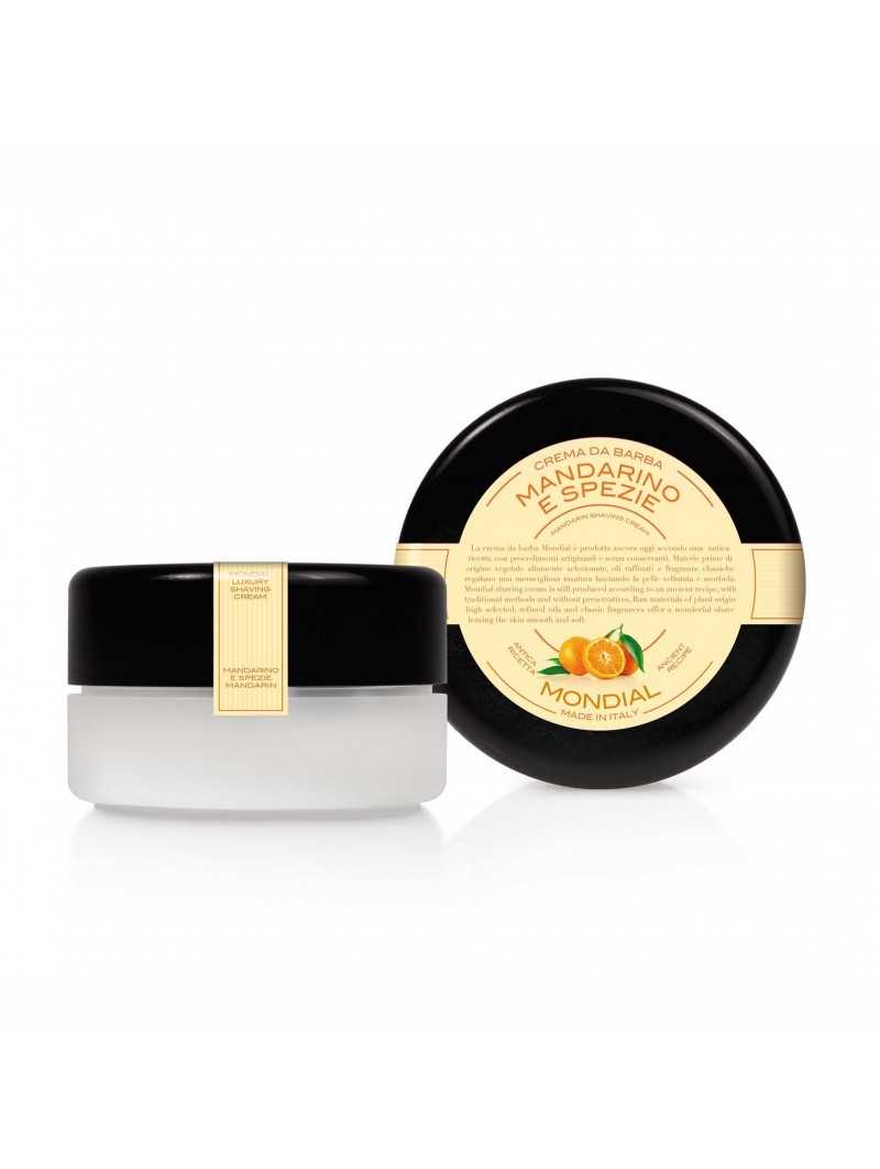 Crema Afeitar Mandarina & Especias Bol Plástico Mondial 150ml