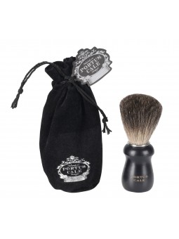 Brocha de Afeitar Pure Badger Portus Cale Black Edition