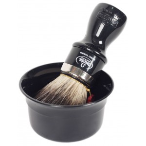 Omega Black Shaving Bowl 