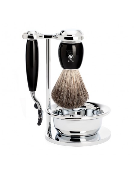 Mühle Shaving Brush & Gillette® Mach3® Set Serie Vivo