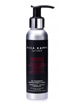 Acca Kappa Transparent Shaving Gel Barbe Shop Collection 125ml