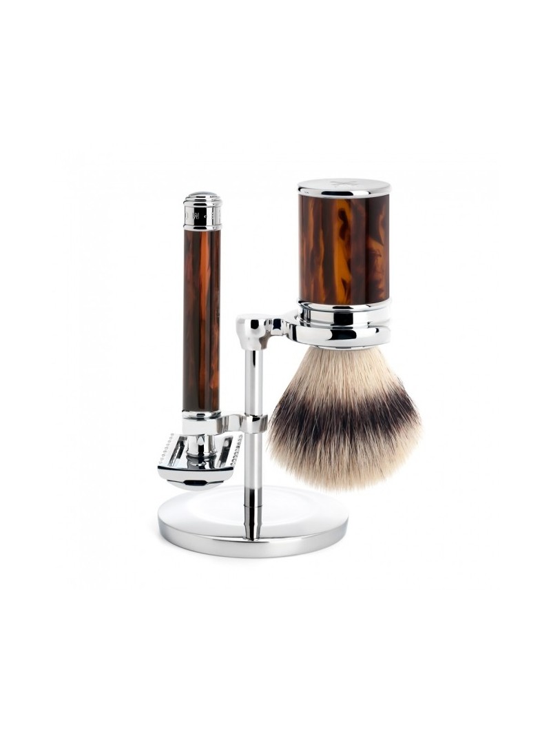 Mühle Traditional Shaving Set Silvertip Shaving Brush & R108 Safety Razor