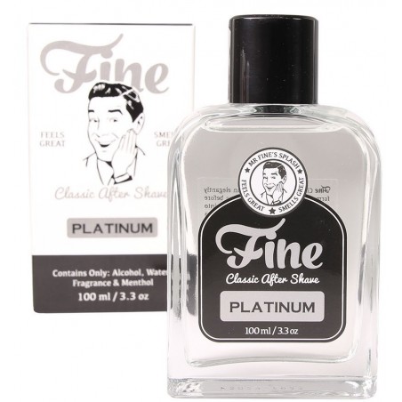Fine Accoutrements Platinum Aftershave 100ml