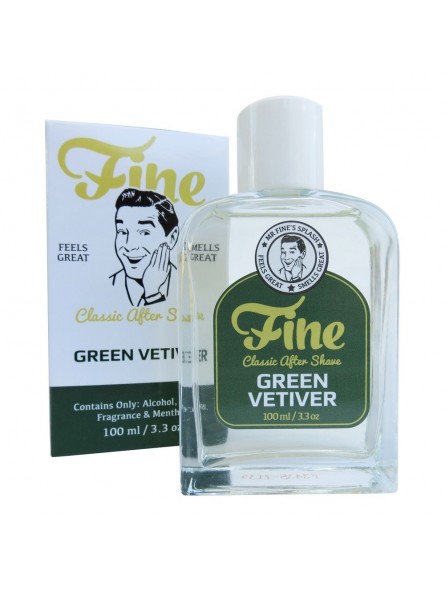Fine Accoutrements Green Vetiver Aftershave 100ml