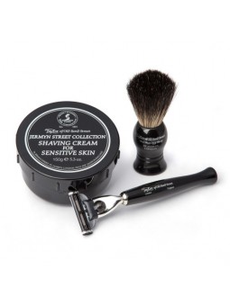 Taylor of Old Bond Street Jermyn Street Collection Shaving Cream, brush and razor Gift Box Set