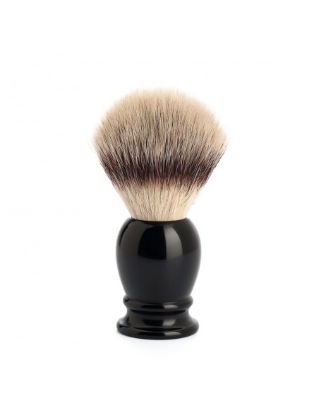 Mühle Shaving Brush Silvertip Fibre Black Resin L Size